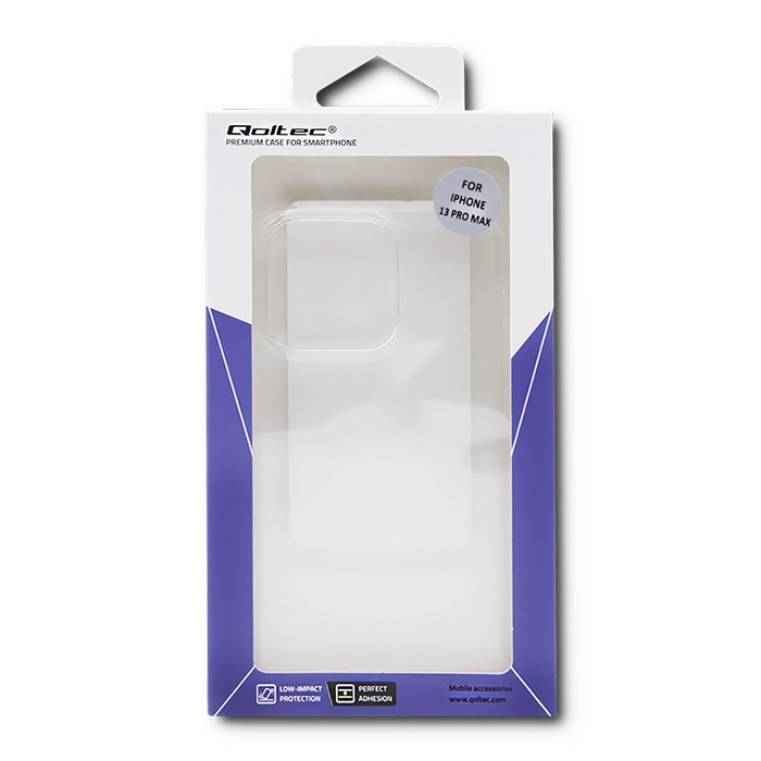 Qoltec Case for iPhone 13 Max PRO | PC HARD CLEAR