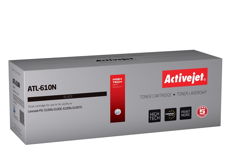 ActiveJet ATL-71BNX tonercartridge voor Lexmark-printers; Vervanging Lexmark 71B2HK0; Opperste; 6000 pagina's; zwart