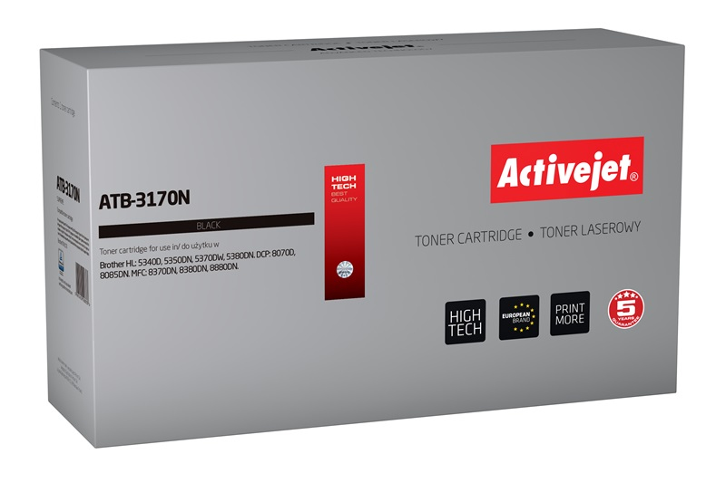 ActiveJet ATB-325CN toner voor brother printer; Brother TN-325C vervanging; Opperste; 3500 pagina's; cyaan.