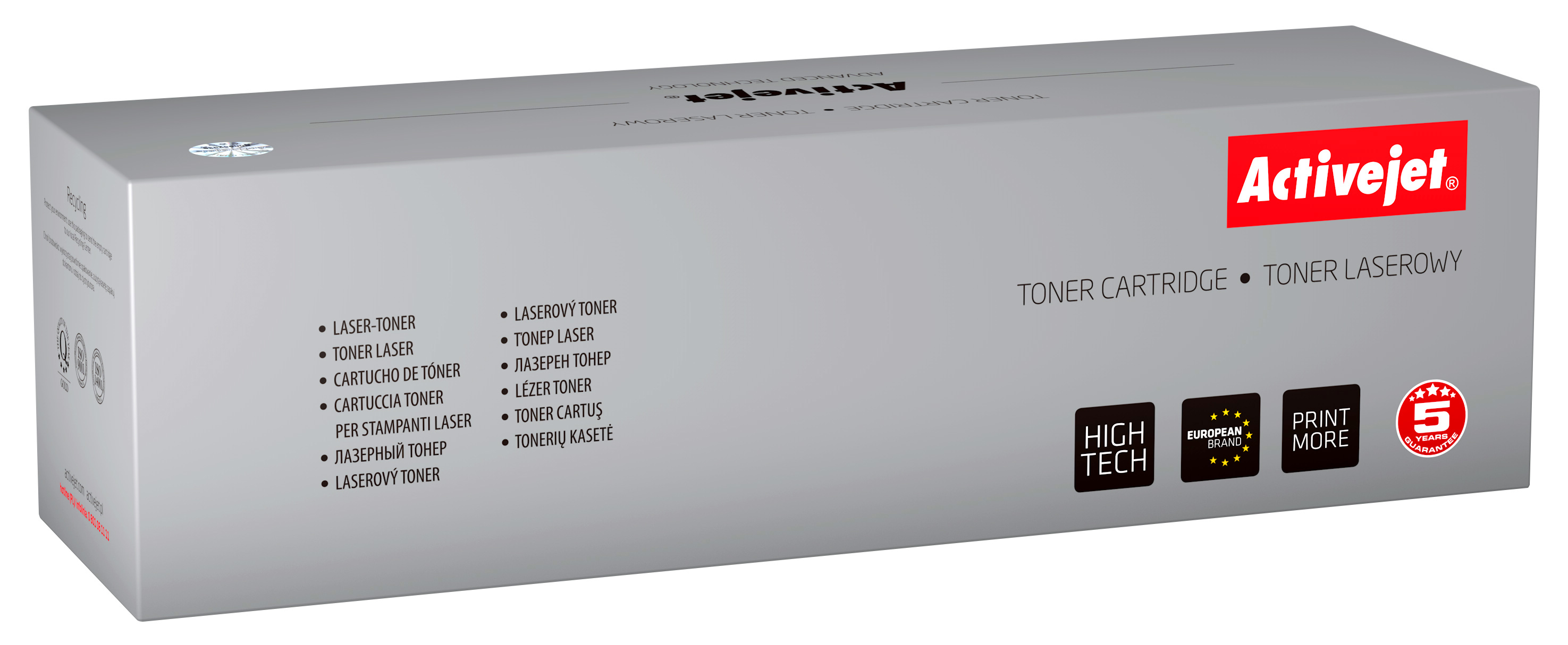 ActiveJet ATC-FX10AN Toner voor Canon-printer; Canon FX-10 vervanging; Premie; 2000 pagina's; zwart.