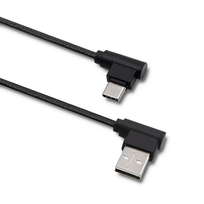 Qoltec Kabel USB type C male | USB 2.0 A-stekker | 1m.
