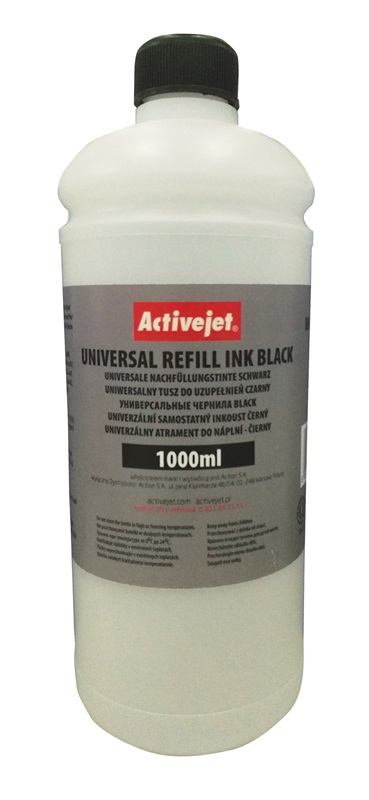 ActiveJet URB-1000BK Universal Automatisch navulsysteem; 1000 ml; zwart