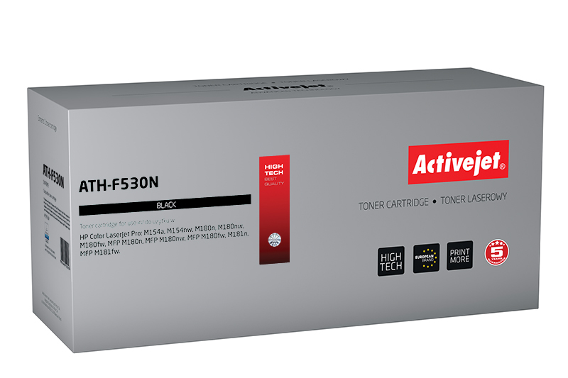 ActiveJet AT-F532N toner voor HP-printer; HP 205A CF532A-vervanging; Opperste; 900 pagina's; geel.