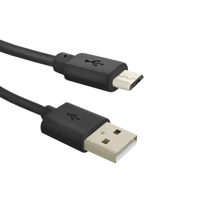 Qoltec Kabel USB A male | micro-USB B-stekker | 5P | 0.25m.