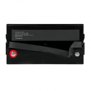 EcoLine - Batteria al litio LifePo4 12V 100AH - 100000mAh - 329 x 172 x 214 - Batteria Deep Cycle