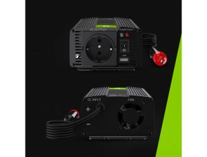 Convertitore di tensione Inverter Green Cell® da 24V a 230V 150W / 300W Onda sinusoidale modificata
