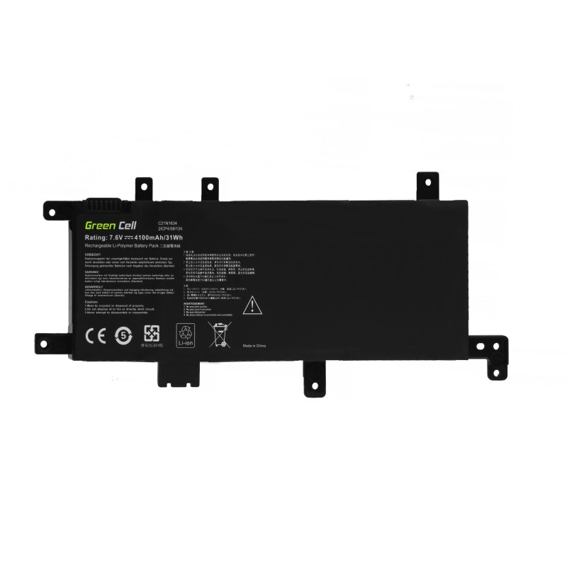 C21N1634 batterij voor Asus F542 F542U F542UQ VivoBook 15 R542 R542U R542UA R542UF R542UQ X542 X542U X542UA X542UF